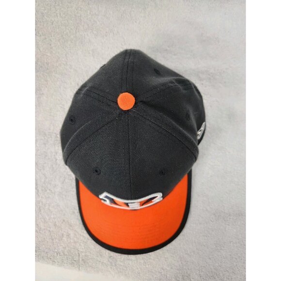 Cincinnati Bengals NFL New Era 39Thirty Hat Cap Black Orange Medium/Large - Picture 6 of 10